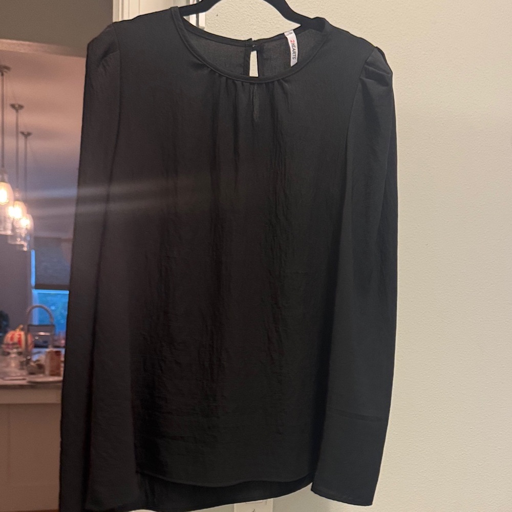 Elegant Black Women's Top